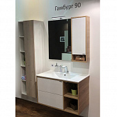 Новая коллекция мебели для ванной комнаты Гамбург 90
