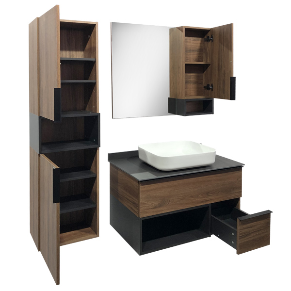 Мебель для ванных комнат 80 - 90 см Коллекция Comforty Штутгарт 90