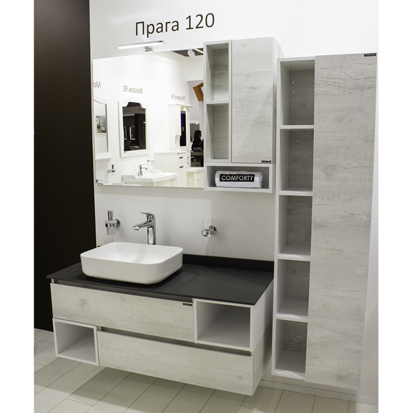 Мебель для ванных комнат 100 - 120 см Коллекция Comforty Прага 120