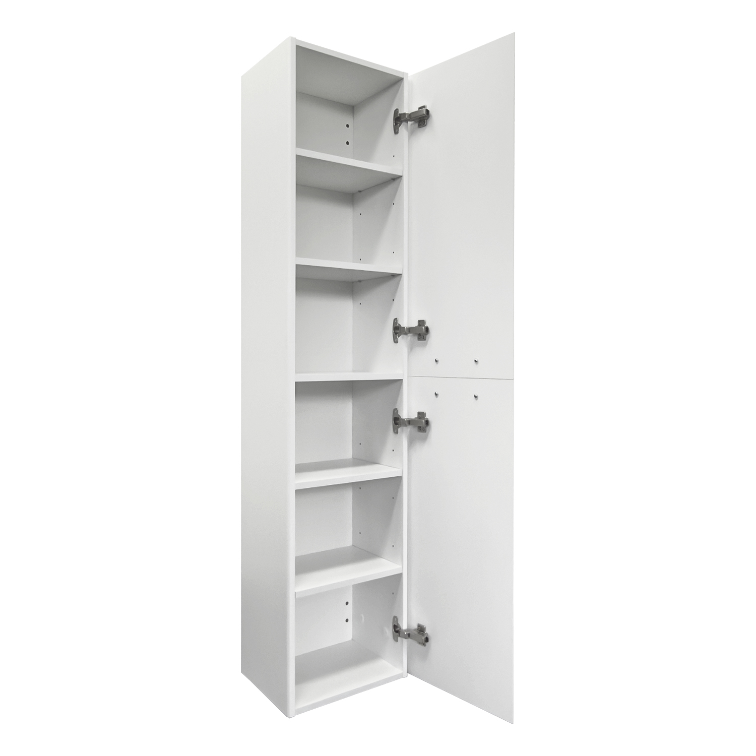 Шкаф-колонна для ванной комнаты Comforty Ангара-35 белая матовая