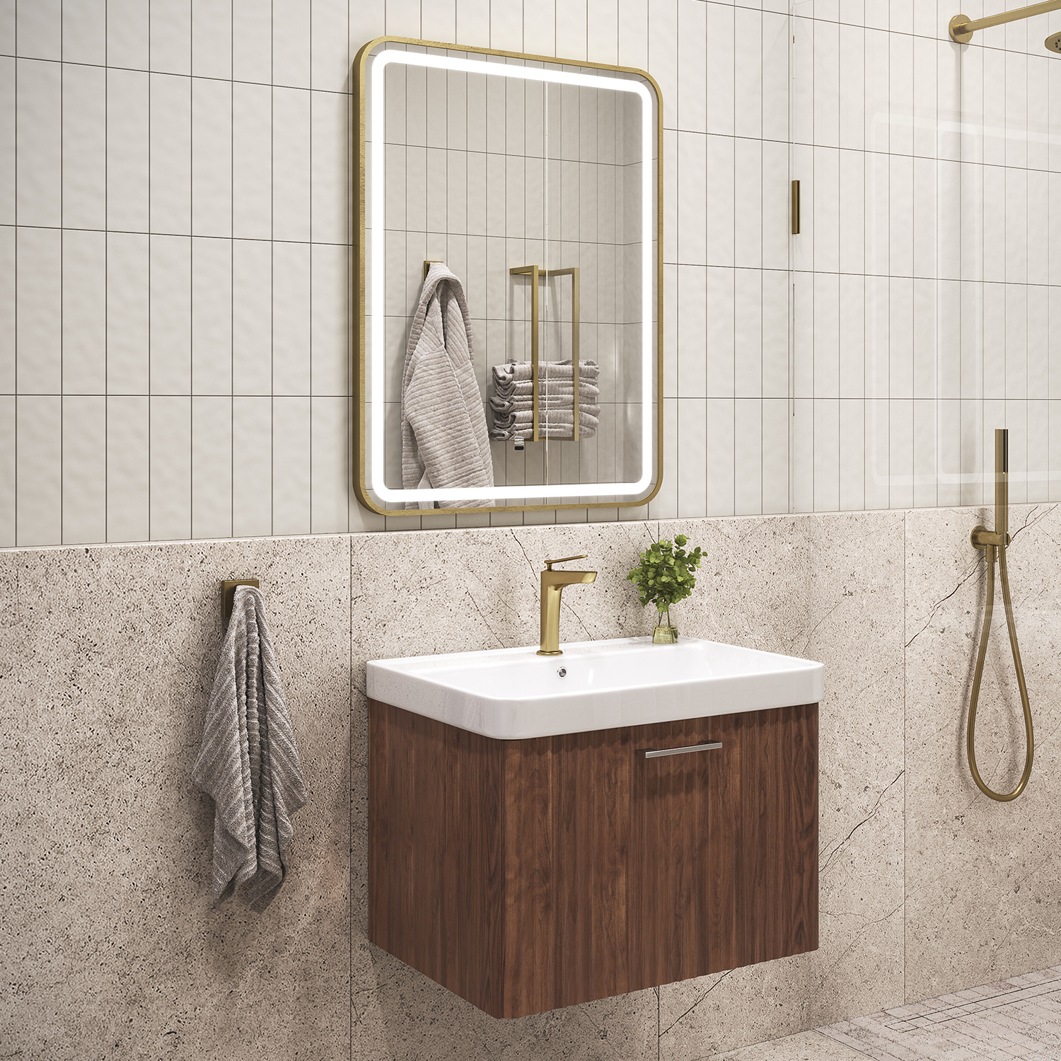 Коллекция мебели для ванной комнаты Ангара