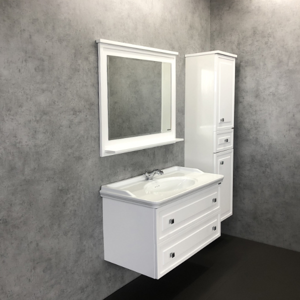 Comforty. Шкаф-колонна Феррара-40 белый