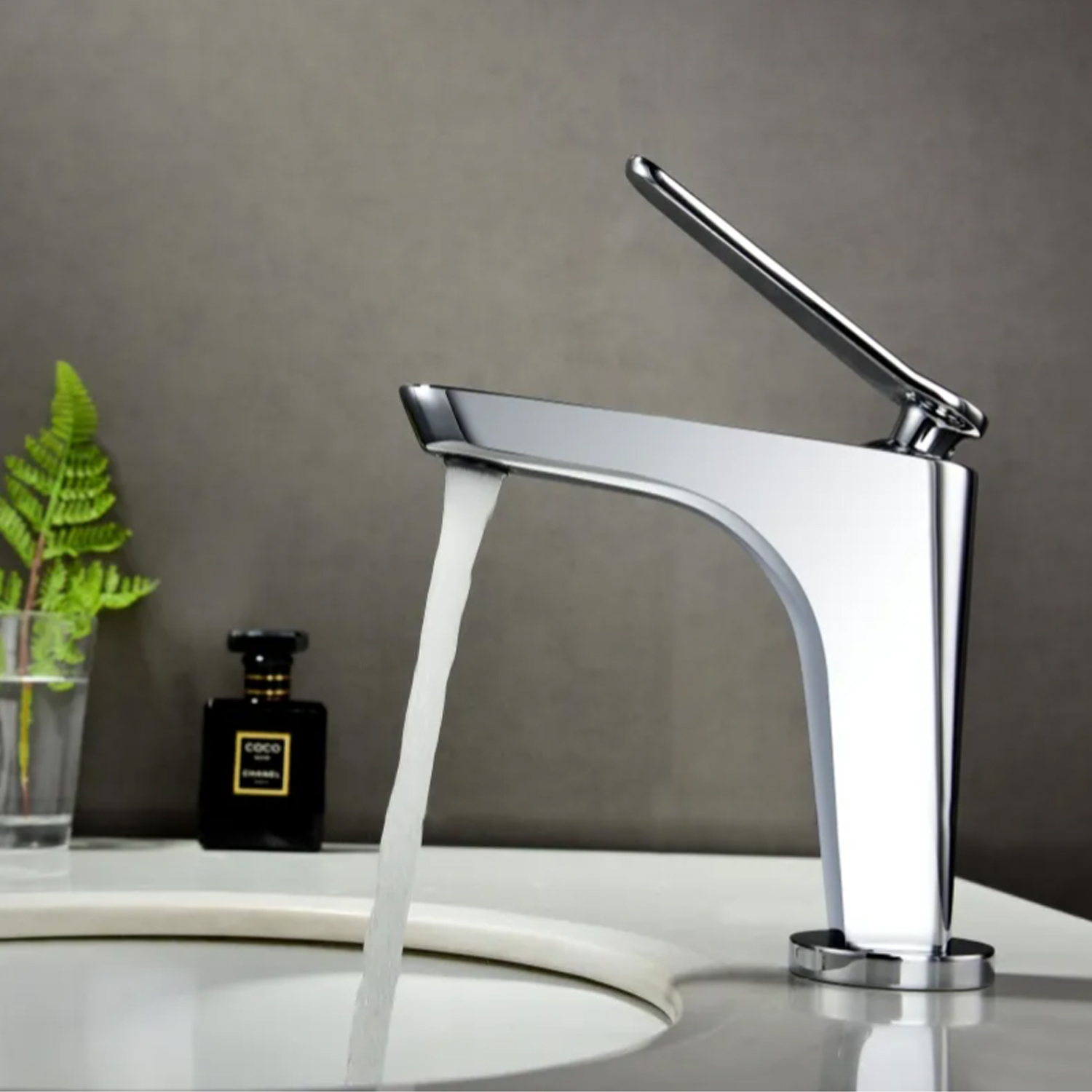 Смеситель для раковины, картридж 35 мм, хром, FC088A-CCT