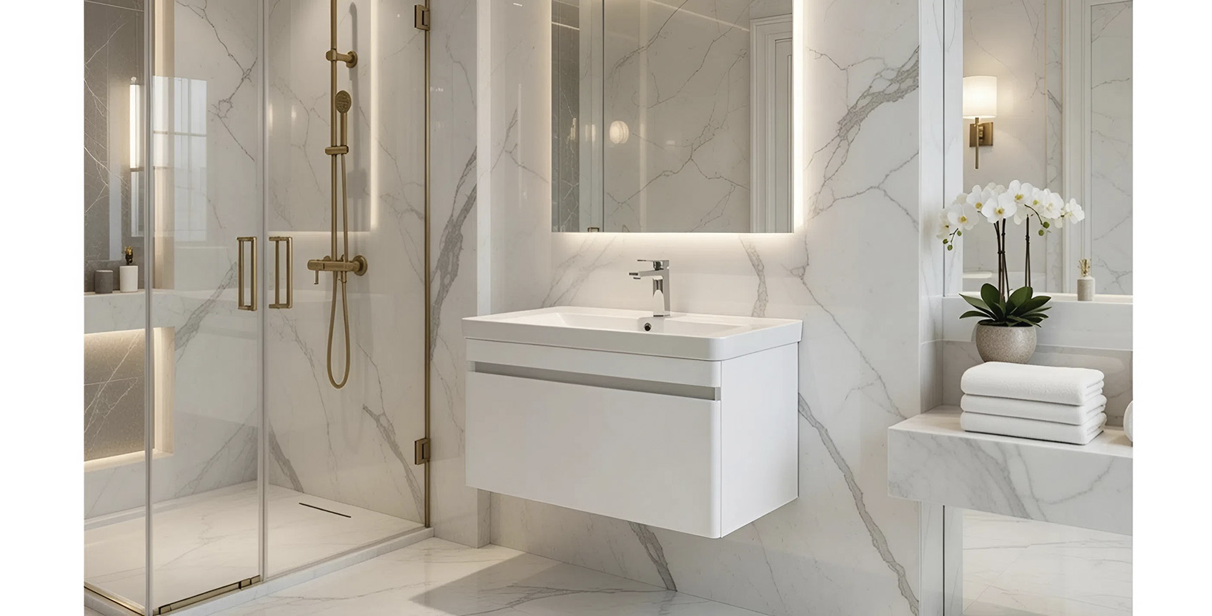 Коллекция мебели для ванной комнаты Валдай