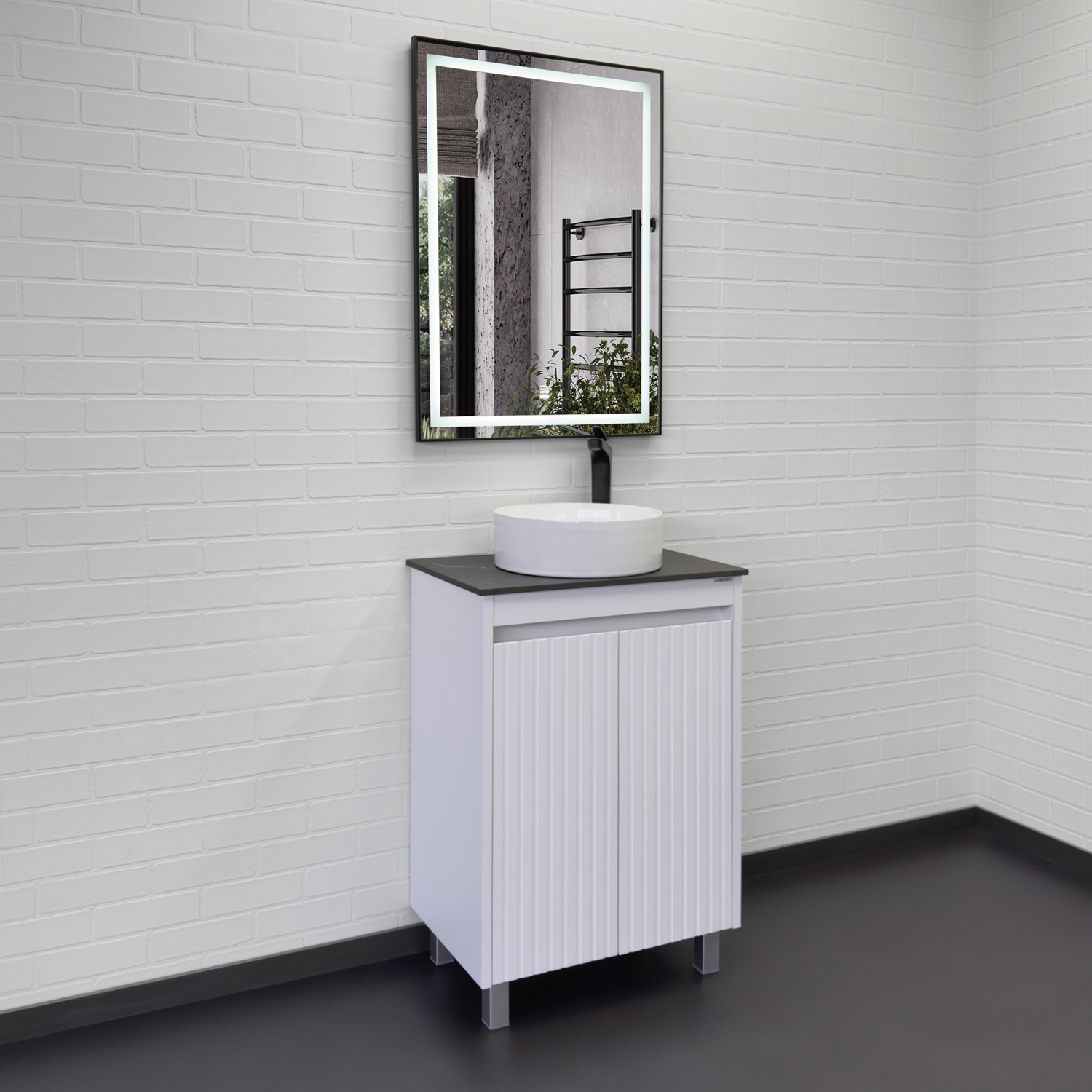 Новая коллекция мебели для ванной комнаты Comforty Двина 60 Новая коллекция мебели для ванной комнаты Comforty Двина 60