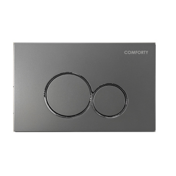 Клавиша управления пневматический механизм Comforty CF5097EGGP (оружейная сталь)