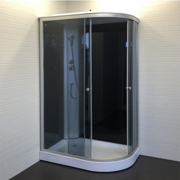 Асимметричная душевая кабина Comforty 301L 1200*800*2150 левый угол