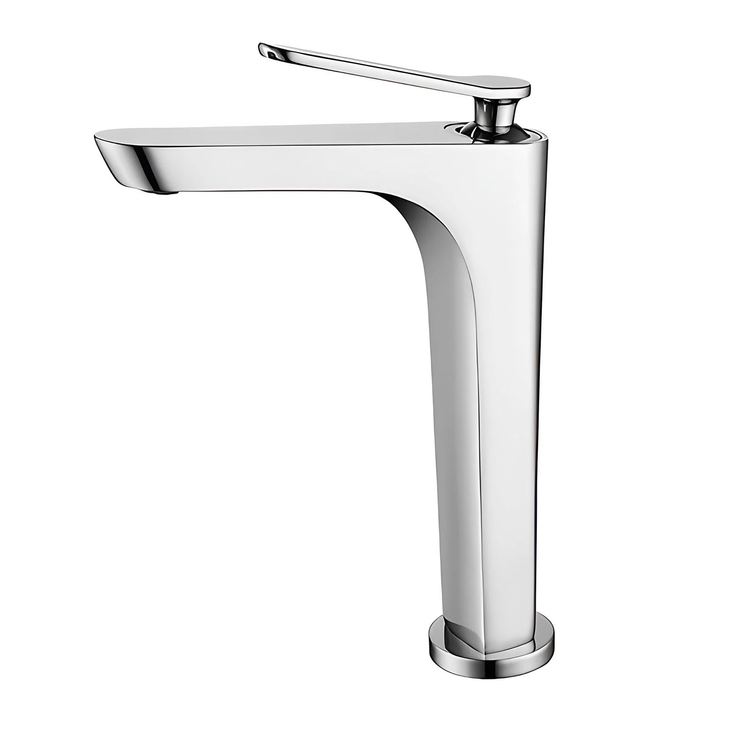 Высокий смеситель для раковины, картридж 35 мм, хром, FC088B-CCT