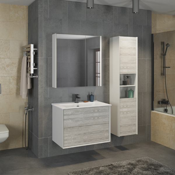 Мебель для ванных комнат 70 - 76 см Коллекция Comforty Женева 75