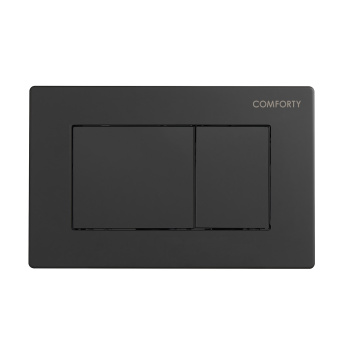 Панель смыва для инсталляции Comforty CF5097JB (матовая чёрная)