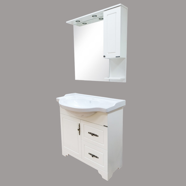 Мебель для ванных комнат 80 - 90 см Коллекция Comforty Севилья 85
