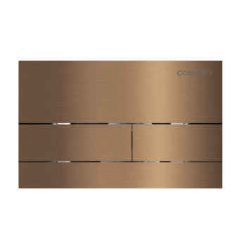 Тонкая клавиша управления Comforty CF5097TRG (брашированное розовое золото)