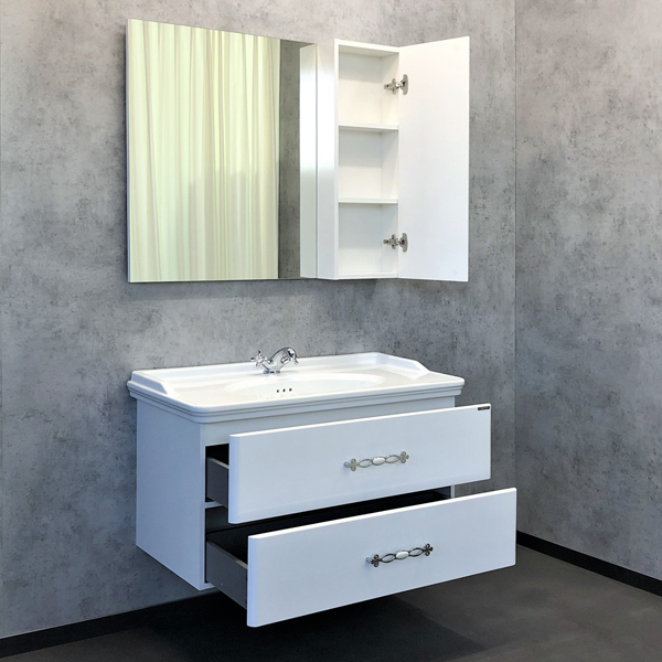 Мебель для ванных комнат 100 - 120 см Коллекция Comforty Неаполь 100