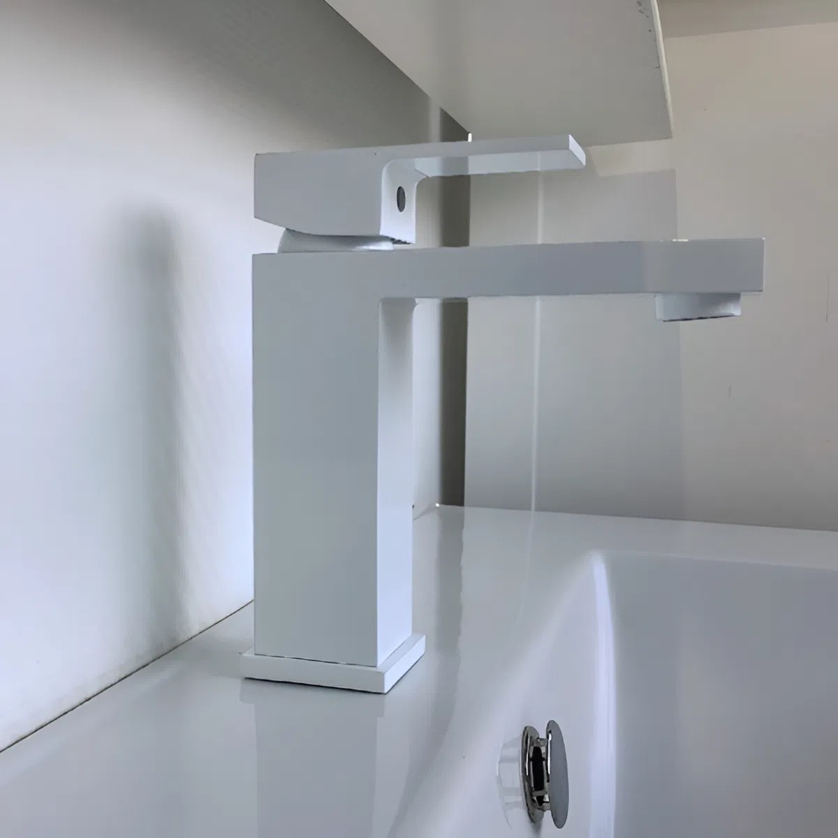 Смеситель для раковины, картридж 35 мм, белый, FC045A-CKBT