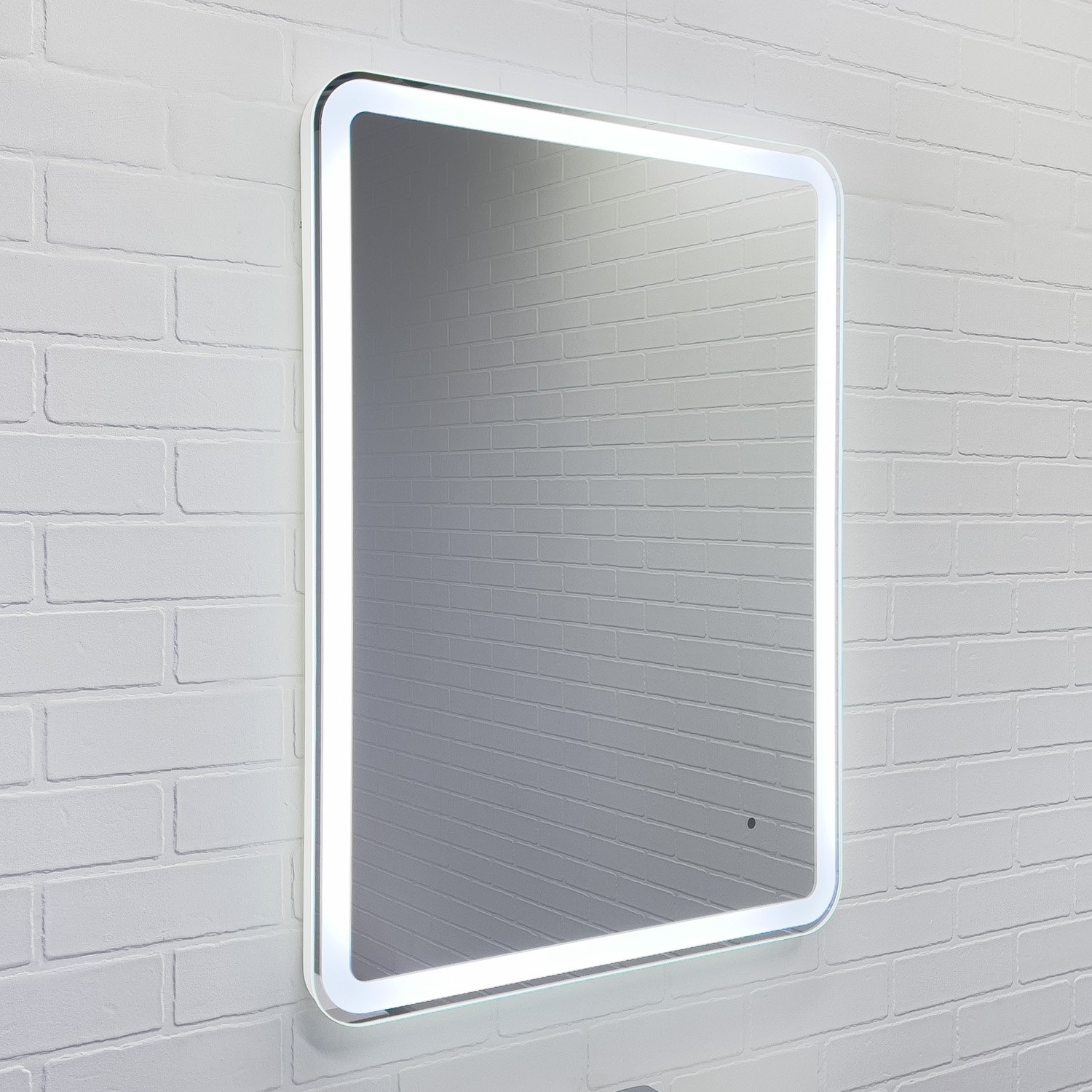 Зеркало для ванной Comforty Лотос-60 светодиодная подсветка, бесконтактный сенсор