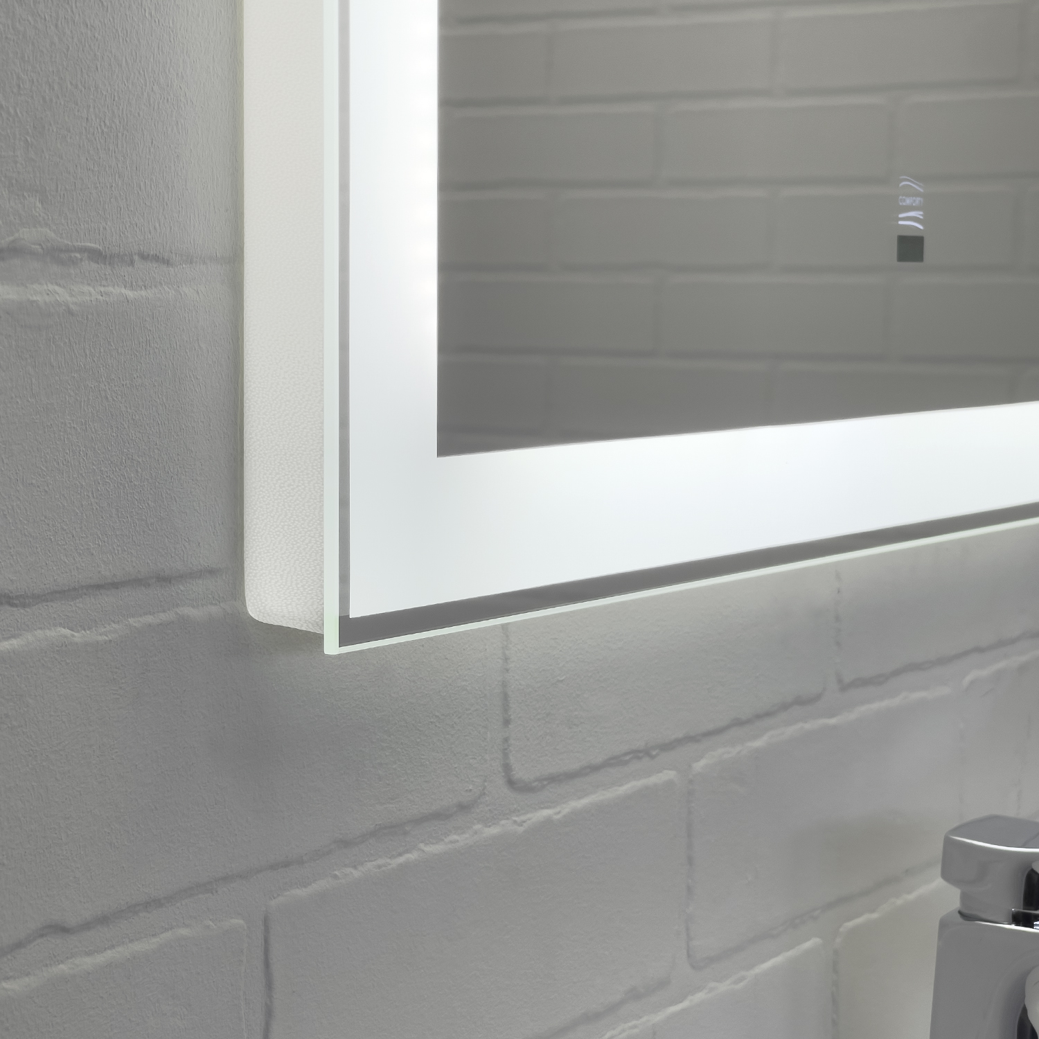 Зеркало Comforty Гиацинт 60 светодиодная подсветка, бесконтактный сенсор