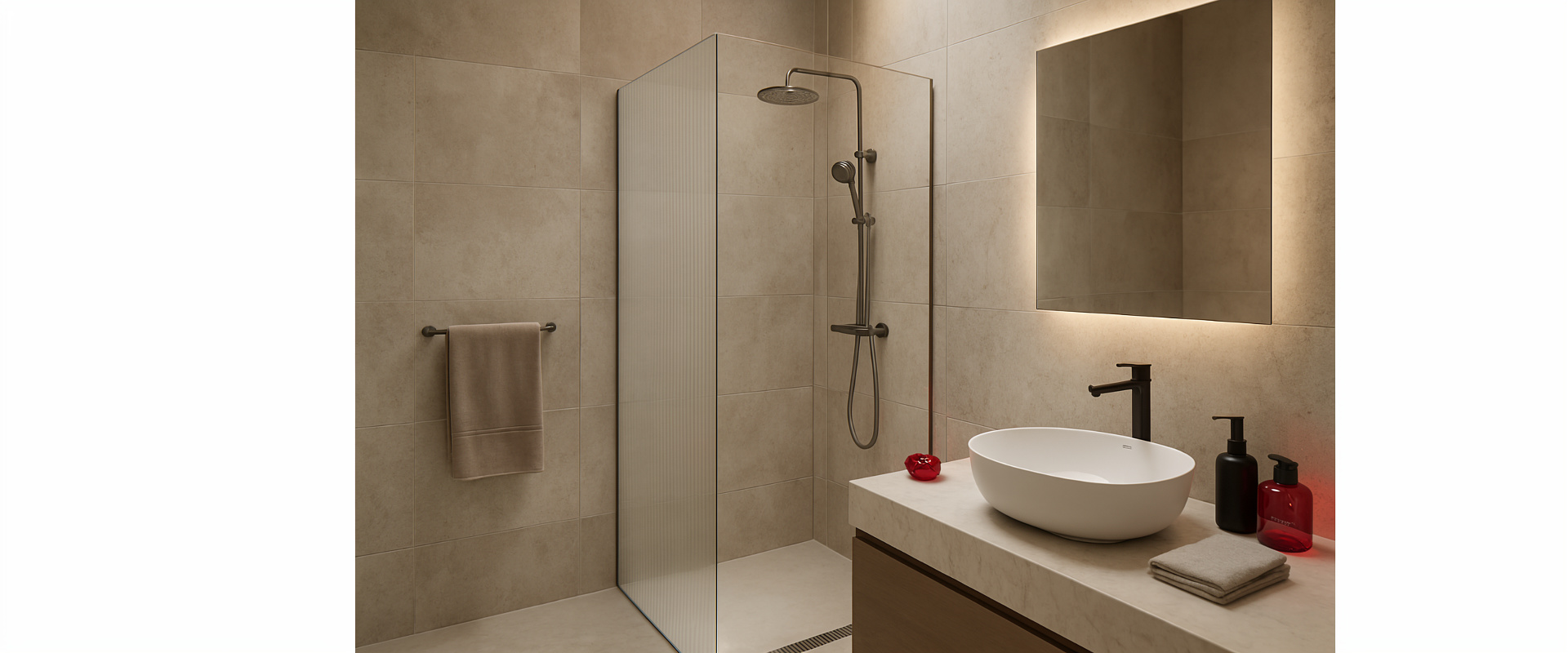 Душевые кабины и ограждения