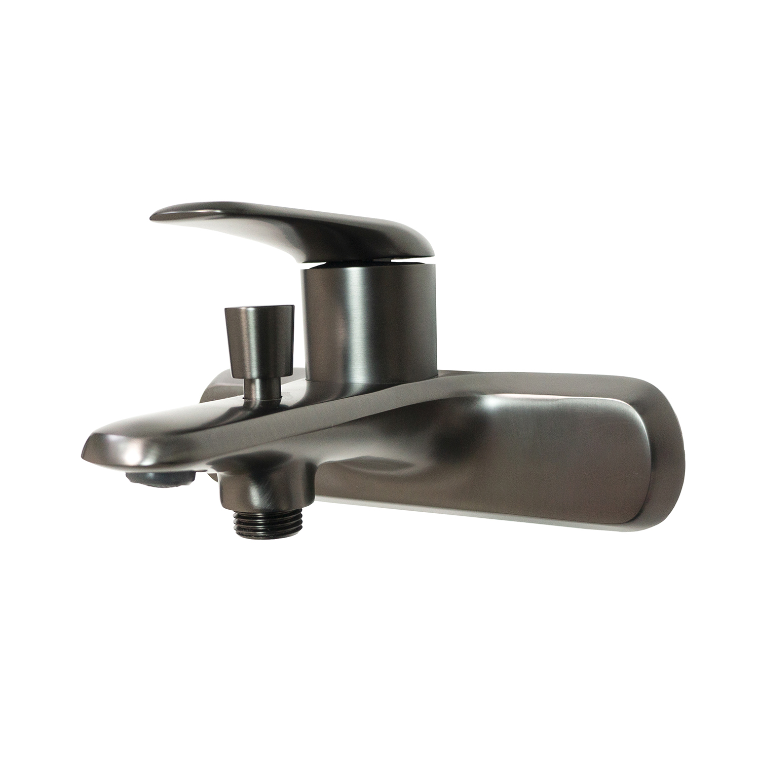 Смеситель для ванны, картридж 35 мм, графит, FE074E-CGT, без аксессуаров