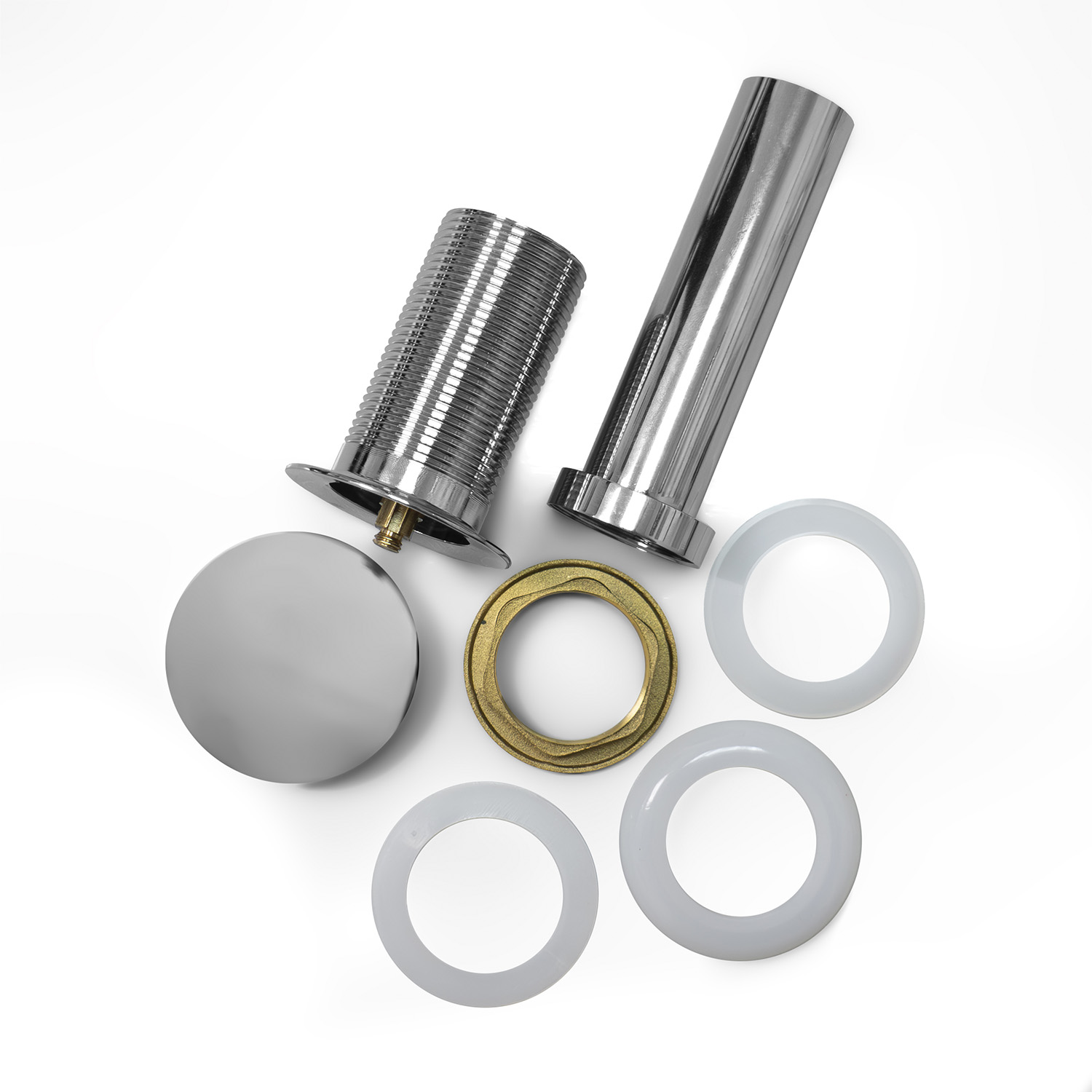 Донный клапан для раковин без перелива Comforty DK-01CH хром