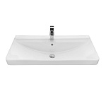 Накладная мебельная раковина 90 см Comforty 4490 фарфор, белая