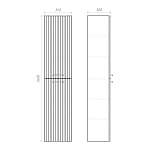 Шкаф-колонна Comforty Ангара 35