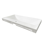 Накладная мебельная раковина 90 см Comforty 4490 фарфор, белая