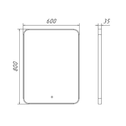 Новая линейка LED зеркал с "бегущим светом" - Comforty Сириус