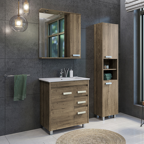 Мебель для ванных комнат 70 - 76 см Коллекция Comforty Марио 75