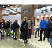 Мебель для ванных COMFORTY на MOSBUILD 2023