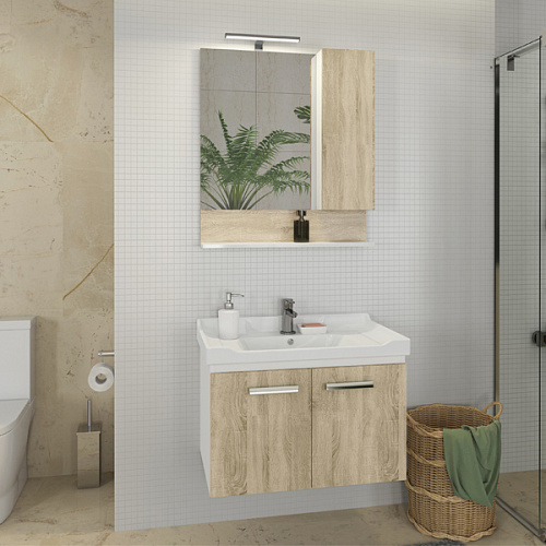 Новые коллекции мебели для ванных комнат Рига 60 и 70 см