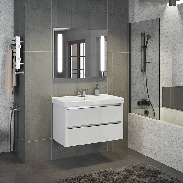 Мебель для ванных комнат 80 - 90 см Коллекция Comforty Дублин 90
