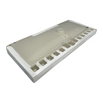 Накладная мебельная раковина 100 см Comforty CF19595BX-100BO без отверстия под смеситель