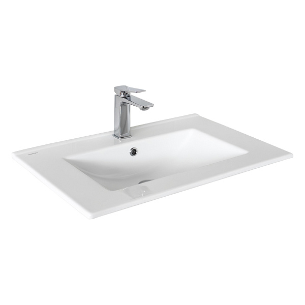 Накладная мебельная раковина столешница 70 см Comforty 70E