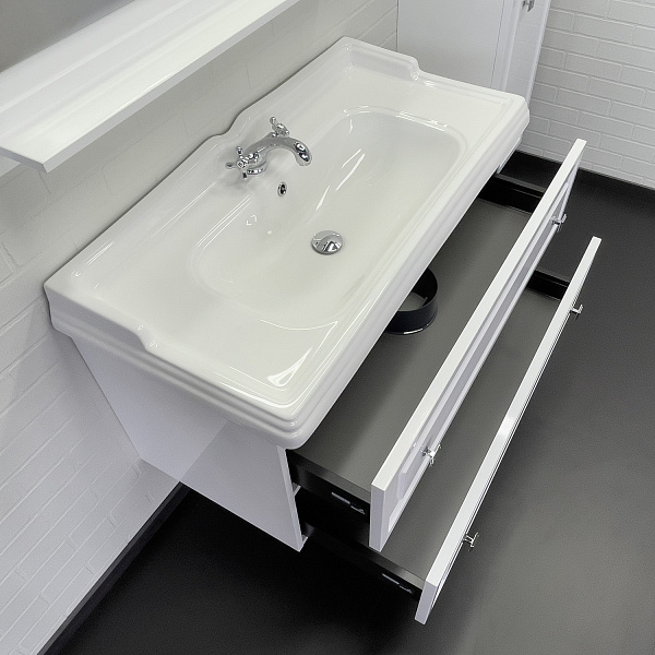 Мебель для ванных комнат 100 - 120 см Коллекция Comforty Феррара 100
