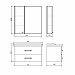 Мебель для ванных комнат 80 - 90 см Коллекция Comforty Неаполь 80