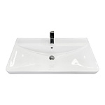 Накладная мебельная раковина 90 см Comforty 4490 фарфор, белая