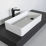 Прямоугольная раковина 60 см со смещенным сливом Comforty CF178534-60