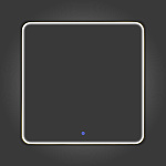 Зеркало Зеркало в алюминиевой раме с LED IC подсветкой Сириус 80