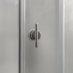 Душевая кабина Comforty СF5881E-B 800*800*2100 стекло крезет, задняя белая стеклянная панель, низкий поддон