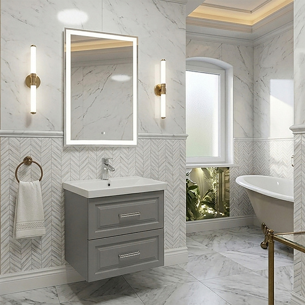 Мебель для ванных комнат 50 - 60 см 