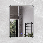 Зеркало Зеркало в алюминиевой раме с LED IC подсветкой Сириус 60