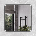 Зеркало Зеркало в алюминиевой раме с LED IC подсветкой Сириус 80