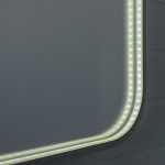 Зеркало Зеркало в алюминиевой раме с LED IC подсветкой Сириус 60