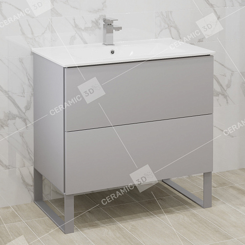 Восемь коллекций мебели для ванных комнат Comforty добавлены в каталог Ceramic 3D