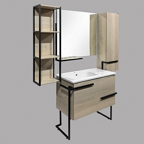 Мебель для ванных комнат 80 - 90 см Коллекция Comforty Дюссельдорф 90