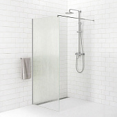 Рельеф воды: walk‑in перегородки Comforty серии 916 задают новый ритм современной душевой зоне.