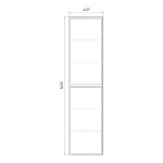 Шкаф-колонна Comforty Мадрид 40