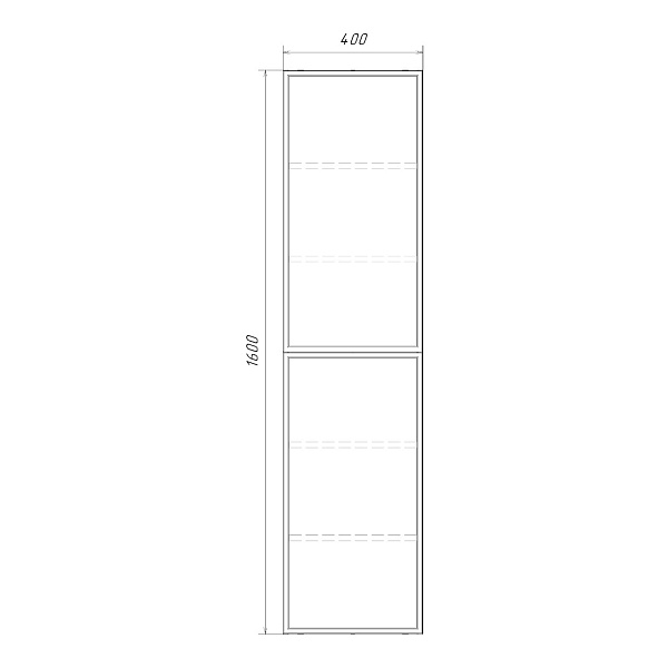 Шкаф-колонна Comforty Мадрид 40