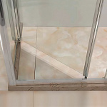 Душевое ограждение Comforty СF5979CR прозрачное стекло, профиль хром 900*900*1900 мм