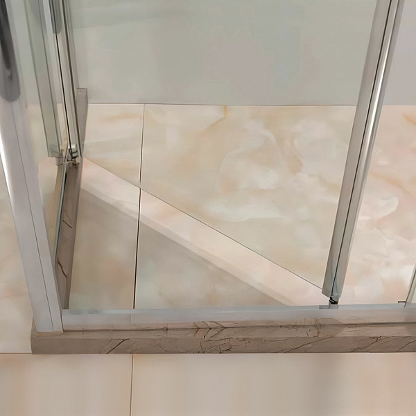 Душевое ограждение Comforty СF5979CR прозрачное стекло, профиль хром 900*900*1900 мм